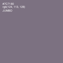 #7C7180 - Jumbo Color Image