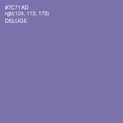 #7C71AD - Deluge Color Image