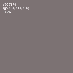 #7C7274 - Tapa Color Image