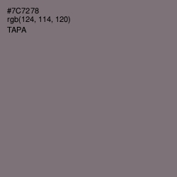 #7C7278 - Tapa Color Image