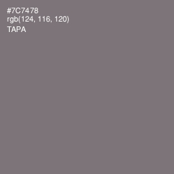 #7C7478 - Tapa Color Image