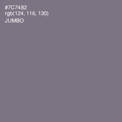 #7C7482 - Jumbo Color Image