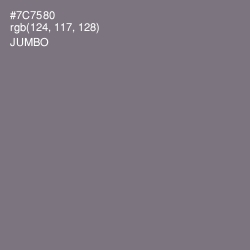 #7C7580 - Jumbo Color Image