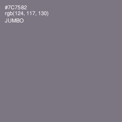 #7C7582 - Jumbo Color Image