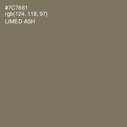 #7C7661 - Limed Ash Color Image