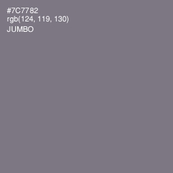 #7C7782 - Jumbo Color Image