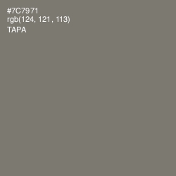 #7C7971 - Tapa Color Image