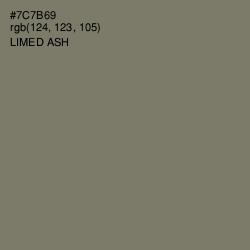 #7C7B69 - Limed Ash Color Image