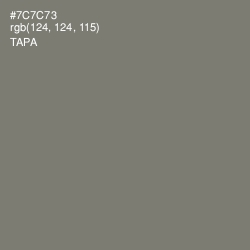 #7C7C73 - Tapa Color Image