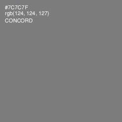 #7C7C7F - Concord Color Image