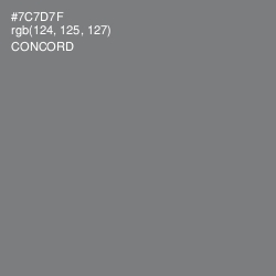 #7C7D7F - Concord Color Image