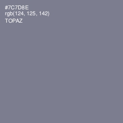 #7C7D8E - Topaz Color Image