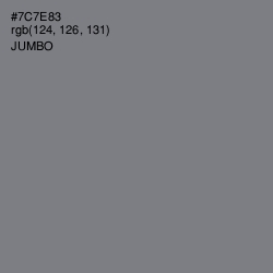 #7C7E83 - Jumbo Color Image