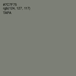 #7C7F75 - Tapa Color Image