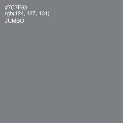 #7C7F83 - Jumbo Color Image