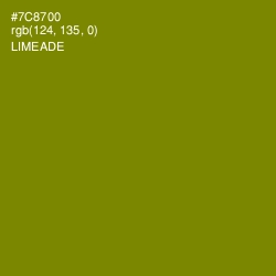 #7C8700 - Limeade Color Image