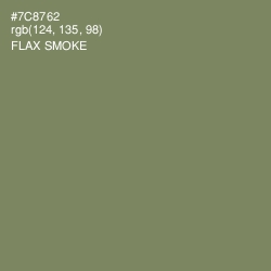 #7C8762 - Flax Smoke Color Image