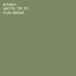 #7C8861 - Flax Smoke Color Image