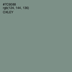 #7C9088 - Oxley Color Image
