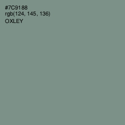 #7C9188 - Oxley Color Image