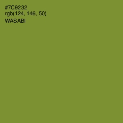 #7C9232 - Wasabi Color Image