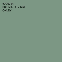 #7C9784 - Oxley Color Image