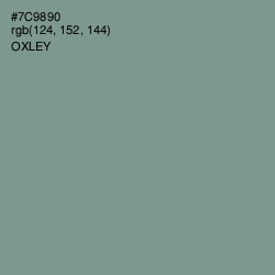 #7C9890 - Oxley Color Image