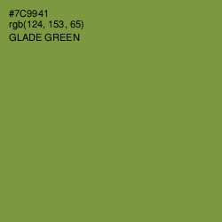 #7C9941 - Glade Green Color Image
