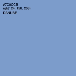 #7C9CCB - Danube Color Image
