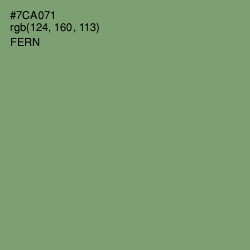 #7CA071 - Fern Color Image