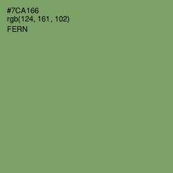 #7CA166 - Fern Color Image