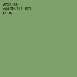 #7CA16B - Fern Color Image