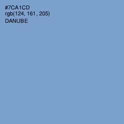 #7CA1CD - Danube Color Image