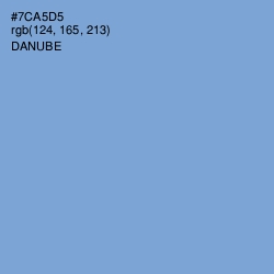 #7CA5D5 - Danube Color Image