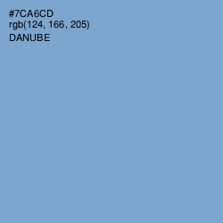 #7CA6CD - Danube Color Image