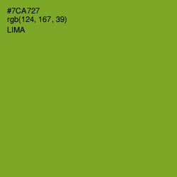 #7CA727 - Lima Color Image