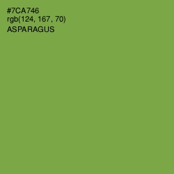 #7CA746 - Asparagus Color Image