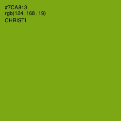 #7CA813 - Christi Color Image
