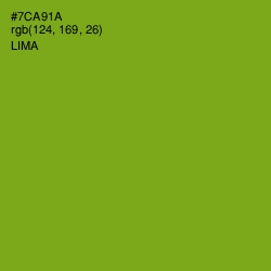 #7CA91A - Lima Color Image