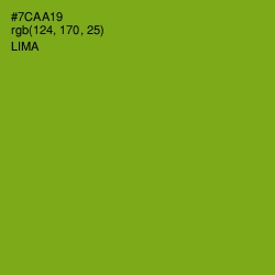 #7CAA19 - Lima Color Image