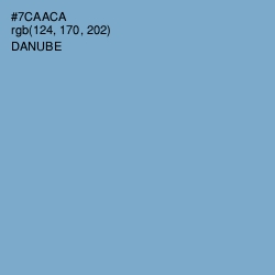 #7CAACA - Danube Color Image