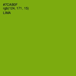 #7CAB0F - Lima Color Image