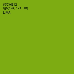 #7CAB12 - Lima Color Image