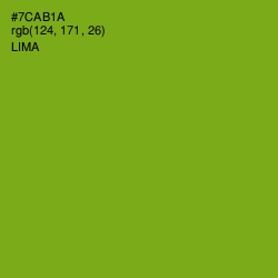 #7CAB1A - Lima Color Image