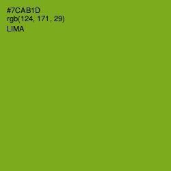 #7CAB1D - Lima Color Image