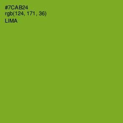 #7CAB24 - Lima Color Image