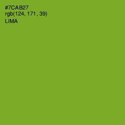#7CAB27 - Lima Color Image