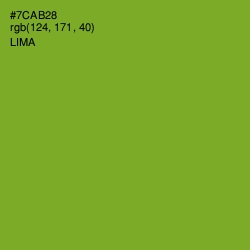 #7CAB28 - Lima Color Image