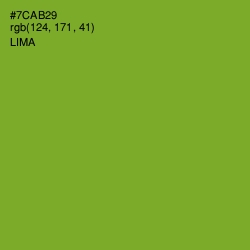 #7CAB29 - Lima Color Image