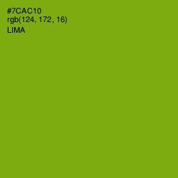 #7CAC10 - Lima Color Image